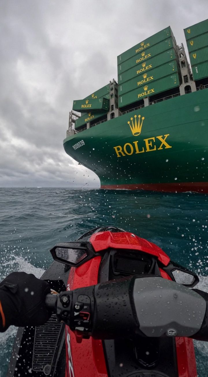 Rolex container ship video cover