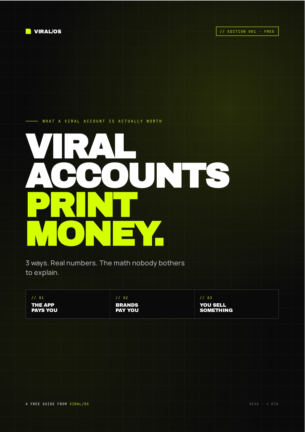 VIRAL/OS free 10-page guide — cover